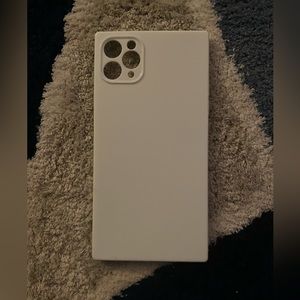 iPhone 12 Pro white squared phone case